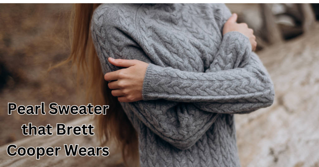 Pearl Sweater that Brett Cooper Wears