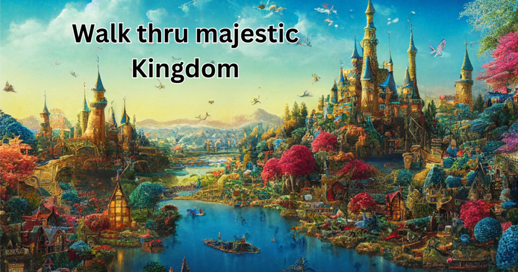 walk thru majestic kingdom